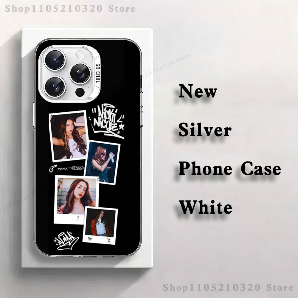 Singer Nicki N-Nicole Phone Case For iPhone 17,16,15,14,13,12,11,Pro,Max,Plus,Mini,XS,SE Anti Fall White Matte Hard Bumper iPhone12PROMAX
Singer Nicki N-Nicole Phone Case For iPhone 17,16,15,14,13,12,11,Pro,Max,Plus,Mini,XS,SE Anti Fall White Matte Hard Bumper iPhone12PROMAX