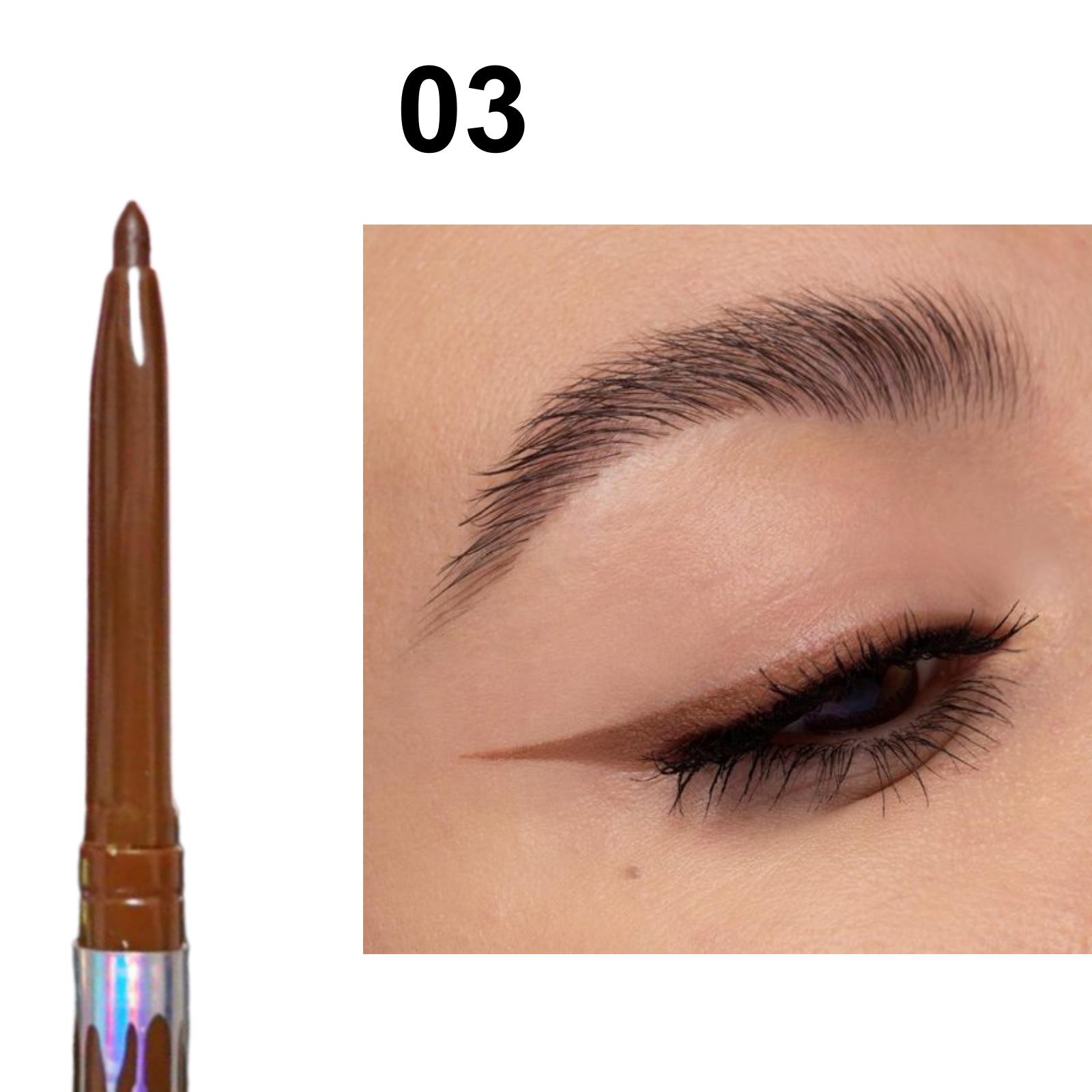 Waterproof Black Brown Eyeliner Gel Pencil Ultra-fine Matte Smooth Quick Dry Non-Smudge Easy Wear Eyeliner Pen Makeup for Eyes
Waterproof Black Brown Eyeliner Gel Pencil Ultra-fine Matte Smooth Quick Dry Non-Smudge Easy Wear Eyeliner Pen Makeup for Eyes