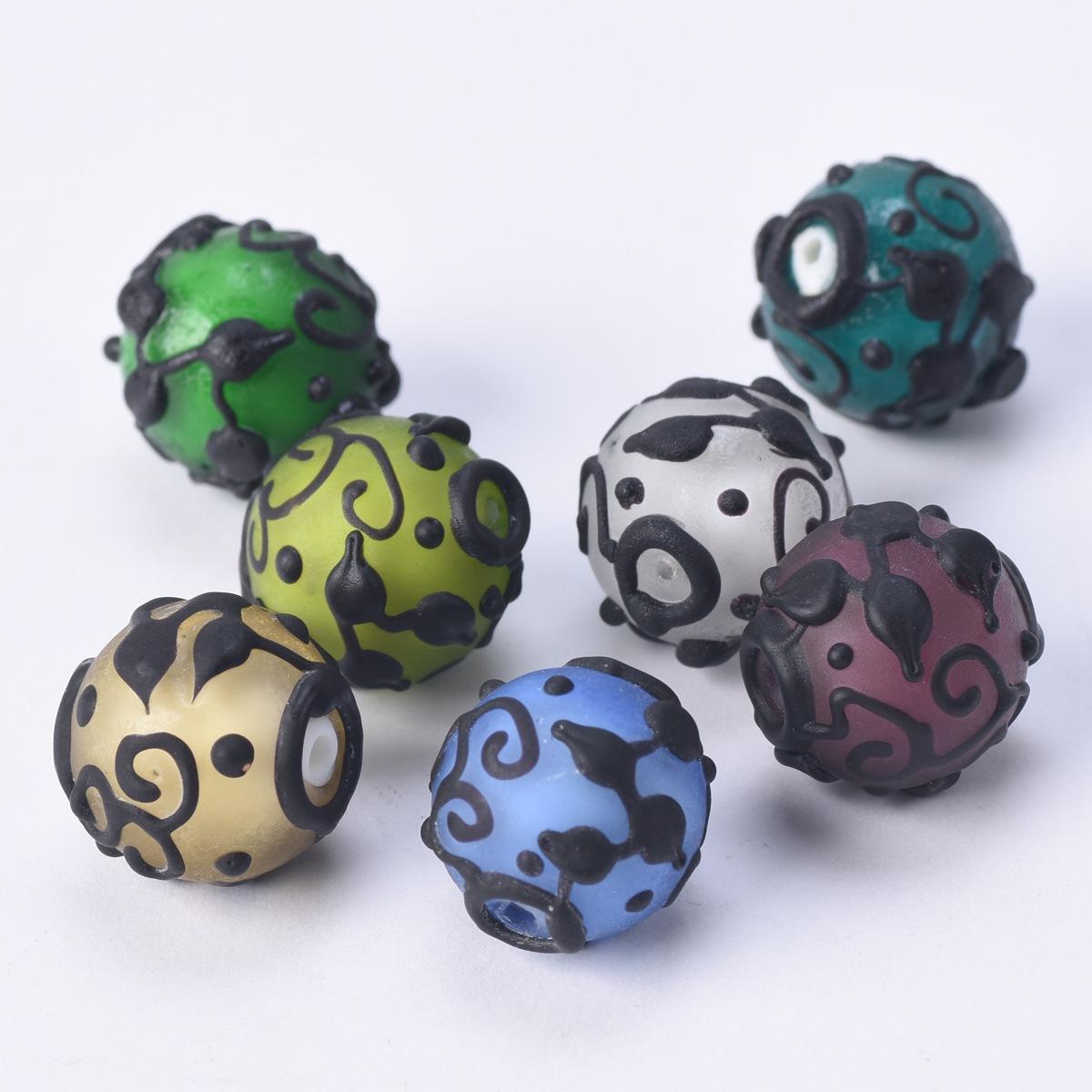 5 шт. Большие круглые 18 мм матовые лэмпворк стеклянные свободные бусины для DIY поделок, аксессуары для изготовления ювелирных изделий 18mm-5pcs
5 шт. Большие круглые 18 мм матовые лэмпворк стеклянные свободные бусины для DIY поделок, аксессуары для изготовления ювелирных изделий 18mm-5pcs