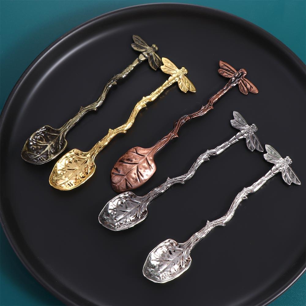 Zinc Zinc Zinc Alloy Dessert Spoon Vintage Teaspoon Tableware Dragonfly Coffee Spoon Cake Style B
Zinc Zinc Zinc Alloy Dessert Spoon Vintage Teaspoon Tableware Dragonfly Coffee Spoon Cake Style B
