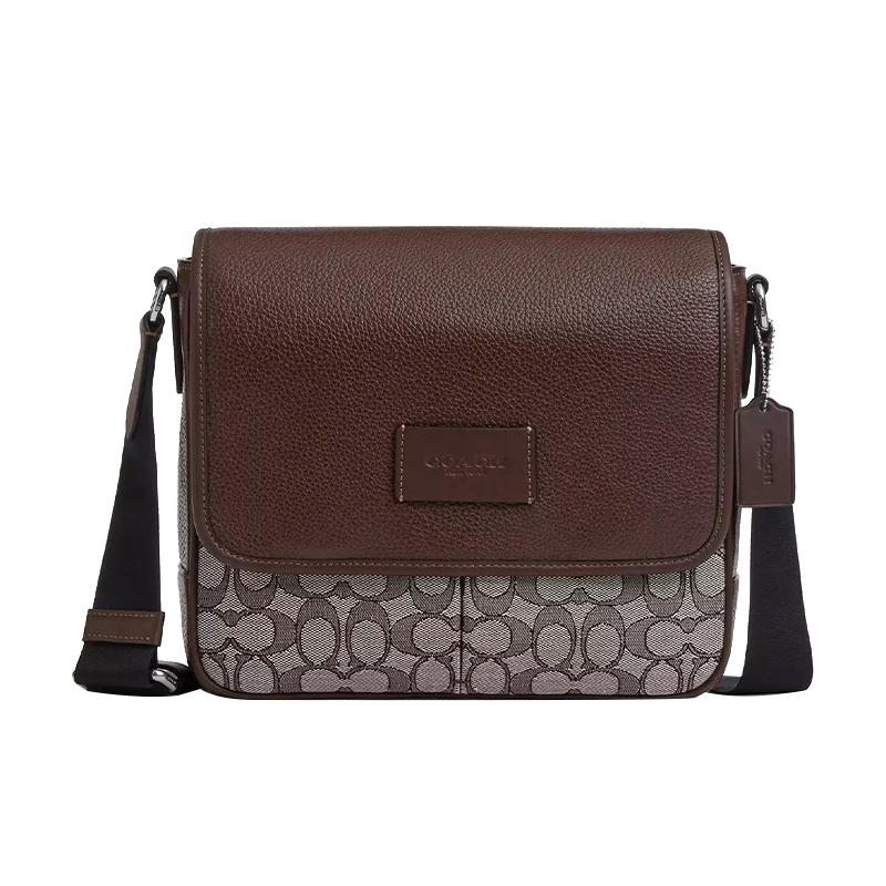 COACH Map 25 Classic Presbyopia Magnetic Snap Closure Jacquard and Pebbled Leather and Calfskin Crossbody Bag Medium Men s Silver and Oak and Maple серебряный
COACH Map 25 Classic Presbyopia Magnetic Snap Closure Jacquard and Pebbled Leather and Calfskin Crossbody Bag Medium Men s Silver and Oak and Maple серебряный