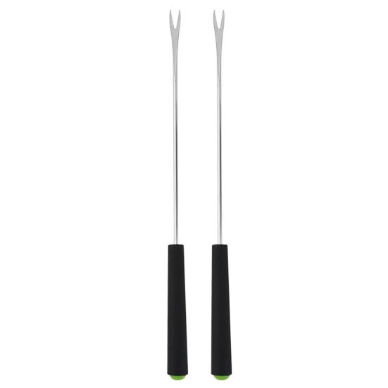 2Pcs Retractable BBQ Fork with V-Shaped Prongs Non-Slip Handle Stainless Steel Grilling Fork Portable Outdoor Cooking Tool for Camping Picnic Party A
2Pcs Retractable BBQ Fork with V-Shaped Prongs Non-Slip Handle Stainless Steel Grilling Fork Portable Outdoor Cooking Tool for Camping Picnic Party A