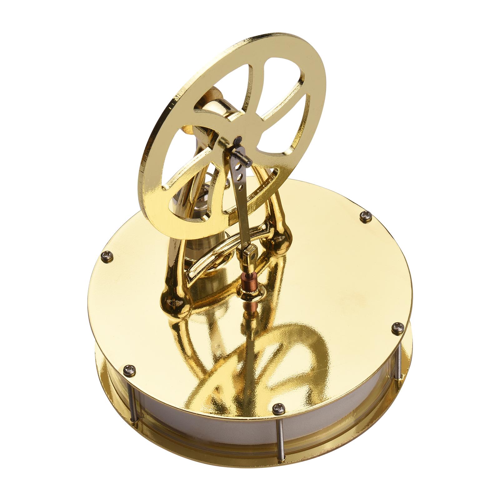 Низкотемпературный двигатель Стирлинга в сборе, генератор электричества, тепловой эксперимент, физическая модель генератора с маховиком
Низкотемпературный двигатель Стирлинга в сборе, генератор электричества, тепловой эксперимент, физическая модель генератора с маховиком