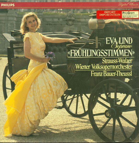 LP Record EVA LIND, WIENER VOLKSOPERNORCHESTE - Frühlingsstimmen (Strauss-Walzer) 4202461 Philips Digital 1987 Germany Classical Used
LP Record EVA LIND, WIENER VOLKSOPERNORCHESTE - Frühlingsstimmen (Strauss-Walzer) 4202461 Philips Digital 1987 Germany Classical Used