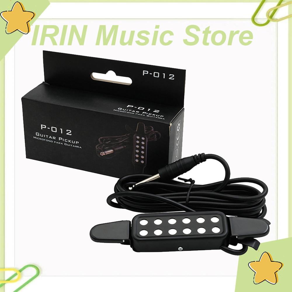 IRIN 12-hole Acoustic Guitar Pickup Sound Hole Pickup Magnetic Transducer with 3M 6.35MM Plug Audio Cable Guitar Accessories белый
IRIN 12-hole Acoustic Guitar Pickup Sound Hole Pickup Magnetic Transducer with 3M 6.35MM Plug Audio Cable Guitar Accessories белый