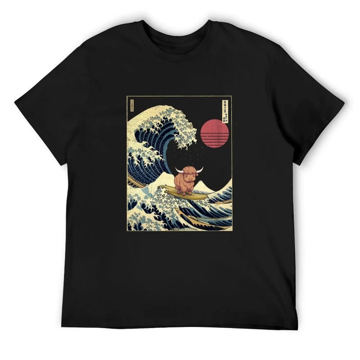 Шотландская корова Канагава Японская футболка с графикой волны для серфинга милые топы футболки мужские графические XXXXXL чёрный
Шотландская корова Канагава Японская футболка с графикой волны для серфинга милые топы футболки мужские графические XXXXXL чёрный