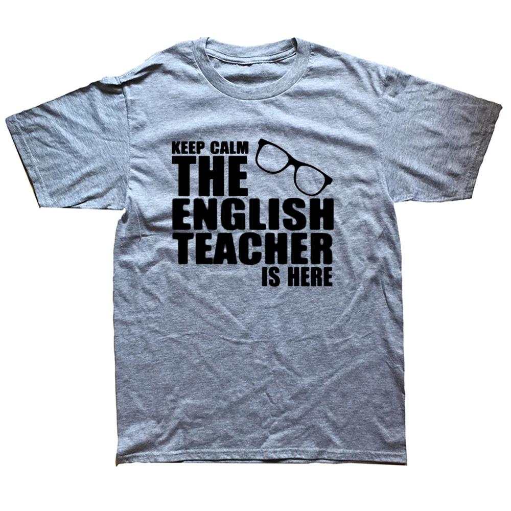 Keep Calm The English Teacher Is Here Custom Funny T Shirt Tshirt Men Cotton Short Sleeve T-shirt Top Tees 4XL
Keep Calm The English Teacher Is Here Custom Funny T Shirt Tshirt Men Cotton Short Sleeve T-shirt Top Tees 4XL