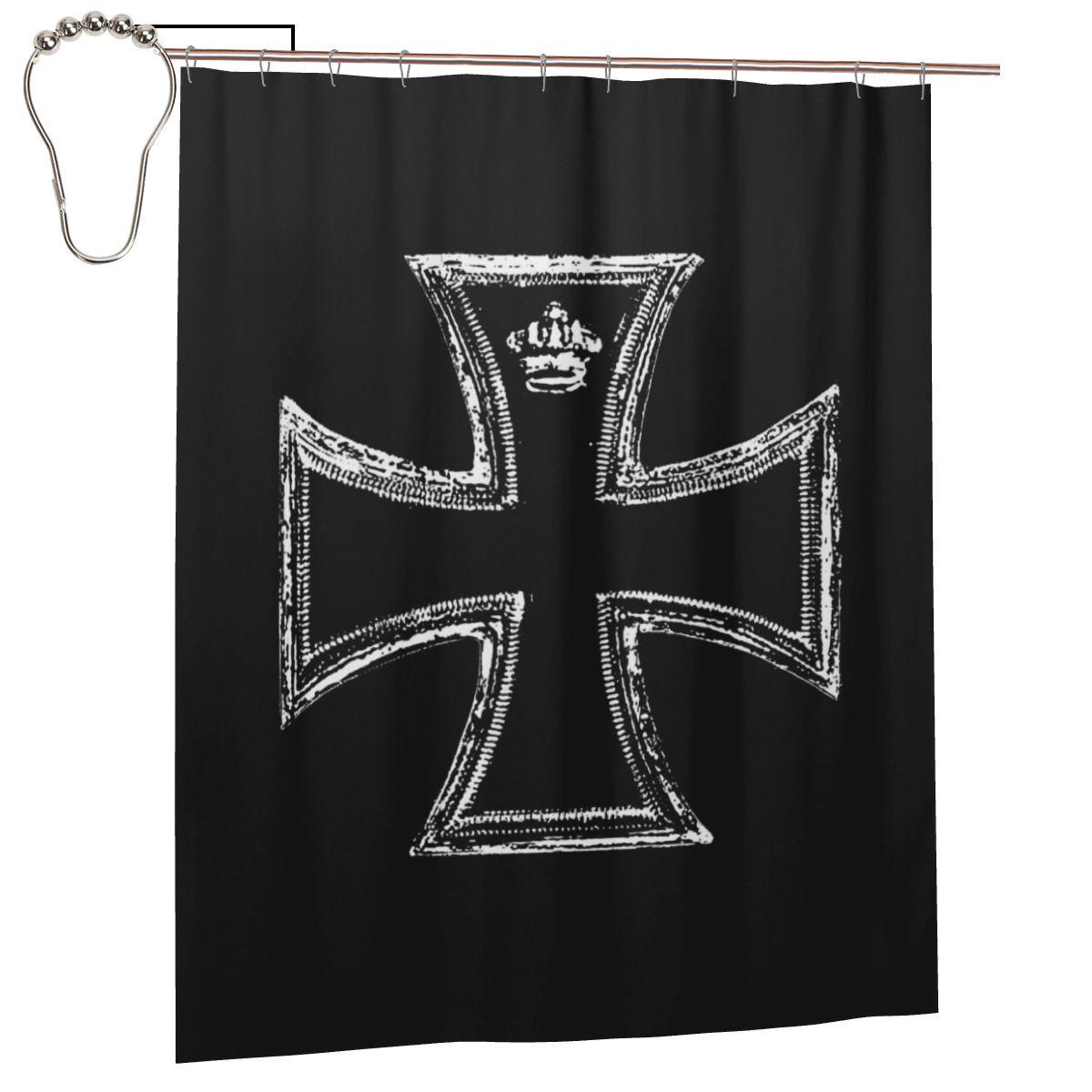 Шторка для душа West Coast Iron Cross Choppers, Полиэстер, Водонепроницаемая, для Ванной Комнаты, с Крючками W60H190(CM)-1 Pcs
Шторка для душа West Coast Iron Cross Choppers, Полиэстер, Водонепроницаемая, для Ванной Комнаты, с Крючками W60H190(CM)-1 Pcs