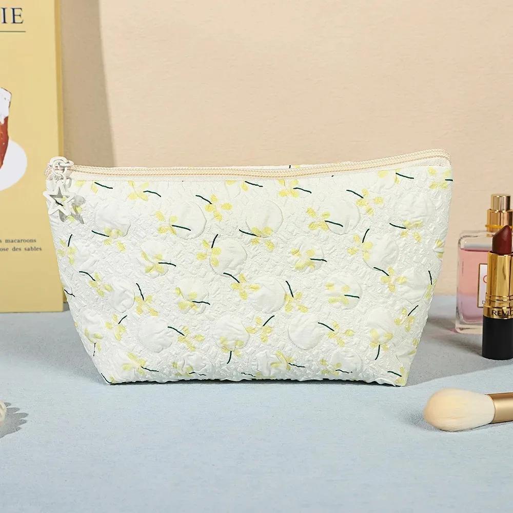 Embroidered Flower Floral Cosmetic Bag Portable Travel Bag Carry on Makeup Bag Skin Care Bags Toilet Bags Gift Box Women Gift жовтий
Embroidered Flower Floral Cosmetic Bag Portable Travel Bag Carry on Makeup Bag Skin Care Bags Toilet Bags Gift Box Women Gift жовтий