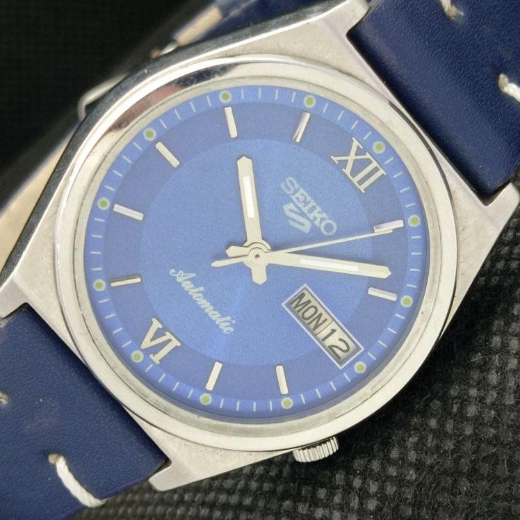 USED VINTAGE SEIKO 5 AUTOMATIC 7009A JAPAN MENS D/D BLUE WATCH 608h-a316686-2 SKU608h-a316686
USED VINTAGE SEIKO 5 AUTOMATIC 7009A JAPAN MENS D/D BLUE WATCH 608h-a316686-2 SKU608h-a316686