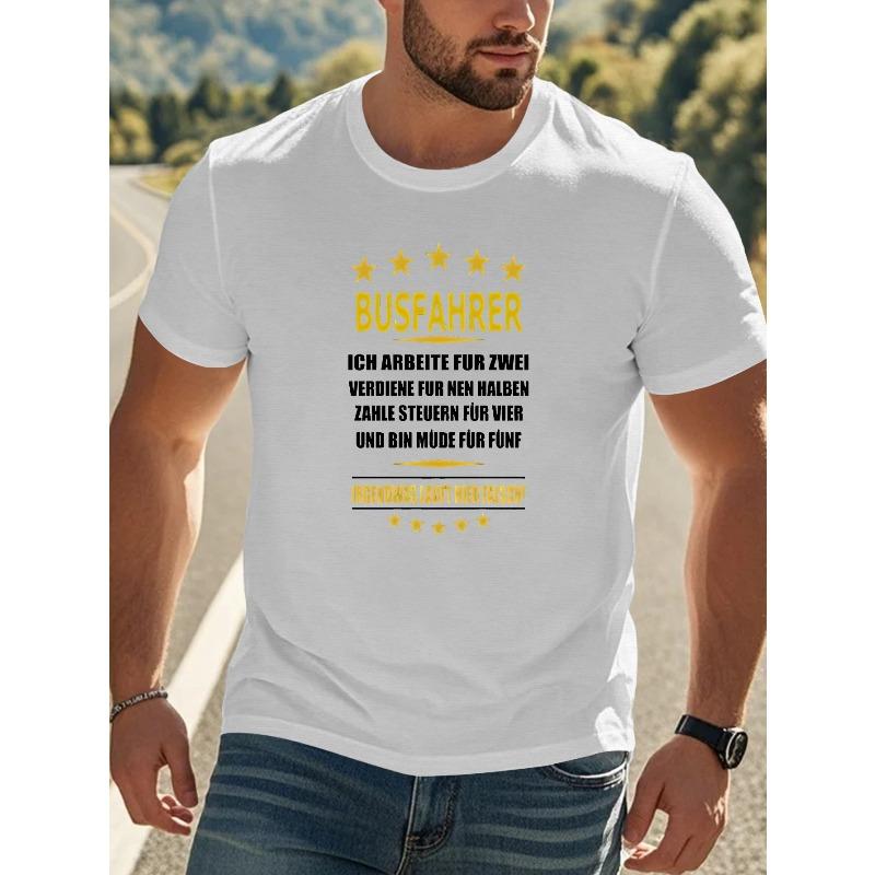 German Humorous Sayings Crinkle Plus-Size Men S T-Shirt, Plus Size,Suitable for Outdoor Activities 4XL білий
German Humorous Sayings Crinkle Plus-Size Men S T-Shirt, Plus Size,Suitable for Outdoor Activities 4XL білий