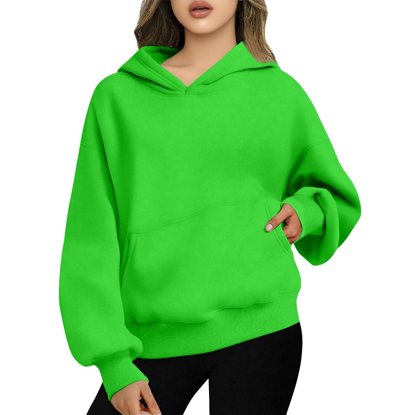 Women s Oversized Hoodies Fleece Sweatshirts Fashion Pullovers Winter Clothing M зелений
Women s Oversized Hoodies Fleece Sweatshirts Fashion Pullovers Winter Clothing M зелений