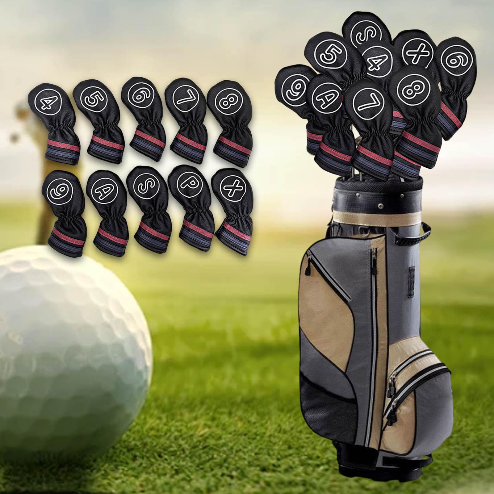 10Pcs Golf Club Head Covers Supplies Lightweight Decor Wedge Sleeves Protectors чорний
10Pcs Golf Club Head Covers Supplies Lightweight Decor Wedge Sleeves Protectors чорний