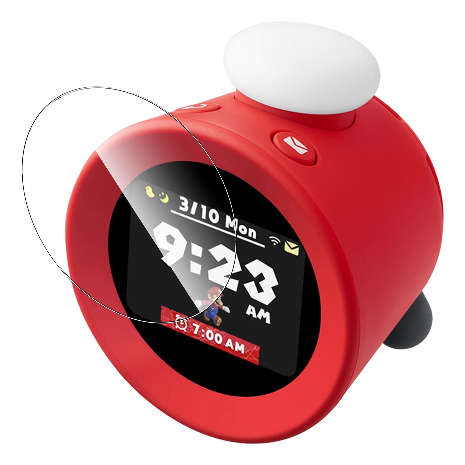of For Nintendo Sound Clock Alarmo Film Mosasa Nintendo Alarmo Glass Film Shock Absorption 9H Hardness Shatterproof Round Edge Automatic Adsorption
of For Nintendo Sound Clock Alarmo Film Mosasa Nintendo Alarmo Glass Film Shock Absorption 9H Hardness Shatterproof Round Edge Automatic Adsorption