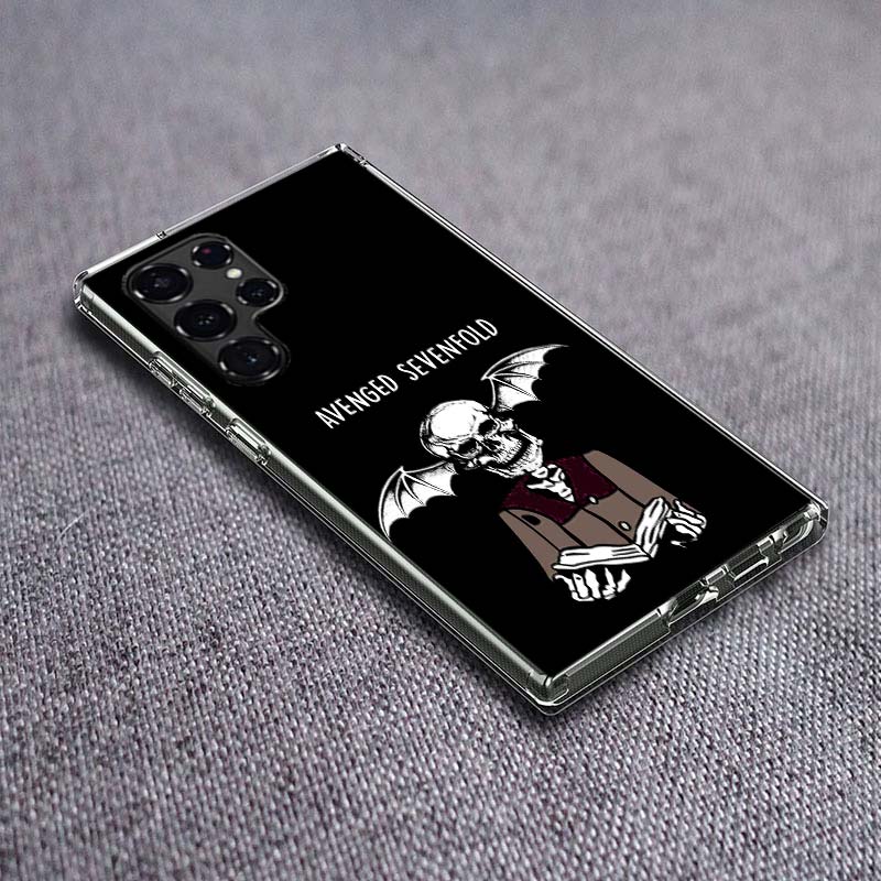 A-Avenged Sevenfold Phone Case For Samsung Galaxy S24 S23 S21 S20 FE S22 S26 Ultra S25 Edge S10 Plus Cover Clear TPU Capa Shell Samsung S23
A-Avenged Sevenfold Phone Case For Samsung Galaxy S24 S23 S21 S20 FE S22 S26 Ultra S25 Edge S10 Plus Cover Clear TPU Capa Shell Samsung S23