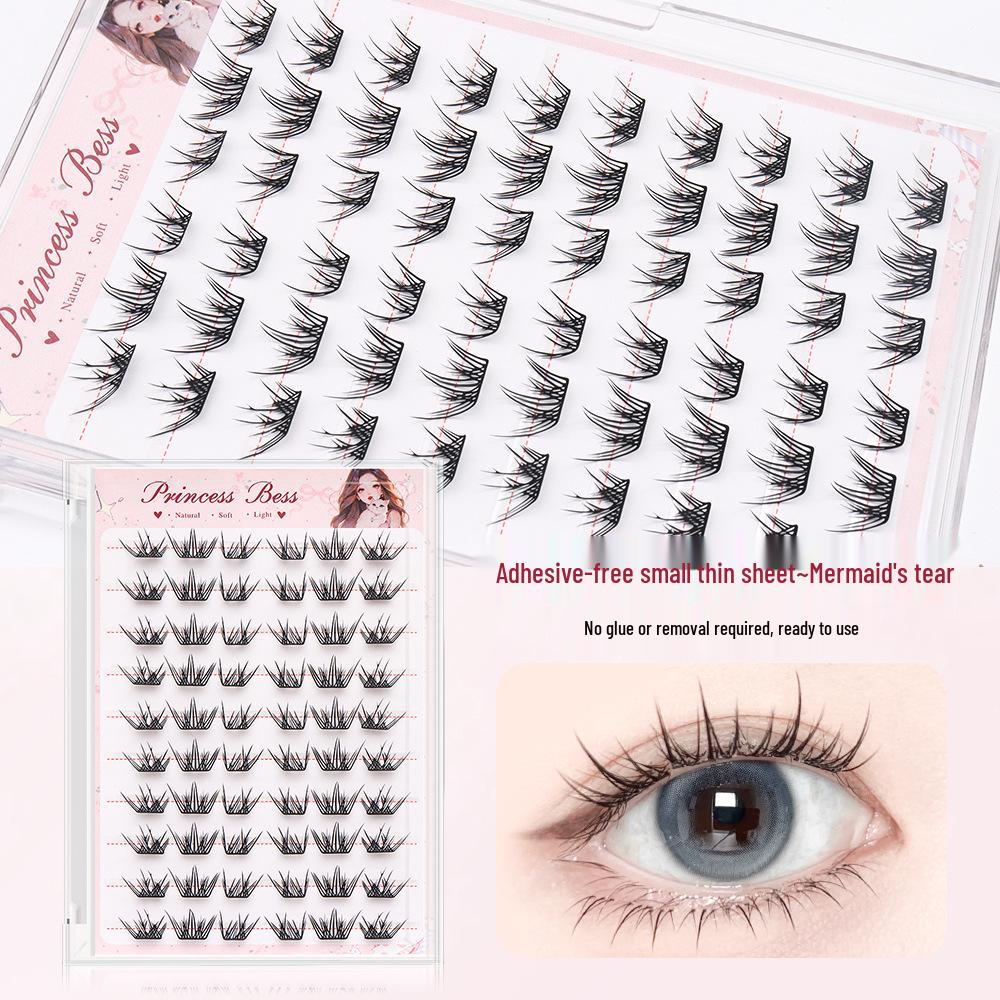 Gold Feather Tweezers + New Seamless Mermaid Tear 10-Row Adhesive-Free Eyelashes for Beginner-Friendly Eye Enlargement
Gold Feather Tweezers + New Seamless Mermaid Tear 10-Row Adhesive-Free Eyelashes for Beginner-Friendly Eye Enlargement