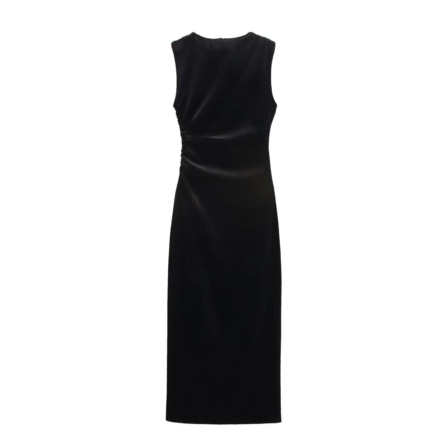 2025 Spring Velvet Pleated Midi Dress: Women s Elegant, Slim, Versatile Fashion. Large
2025 Spring Velvet Pleated Midi Dress: Women s Elegant, Slim, Versatile Fashion. Large