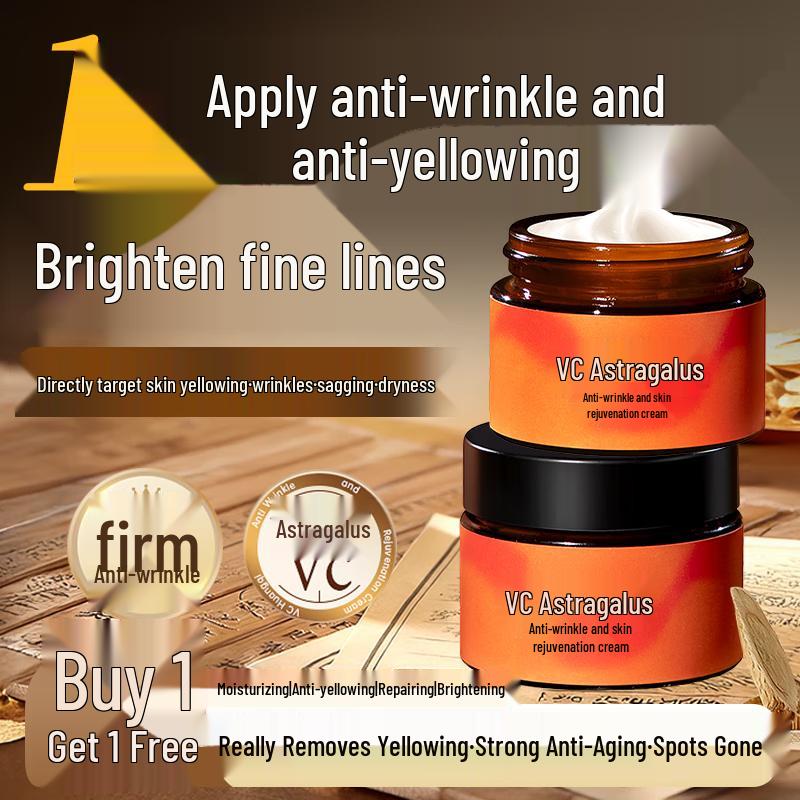 FUNCGGI VC Astragalus Anti-Wrinkle Cream
FUNCGGI VC Astragalus Anti-Wrinkle Cream