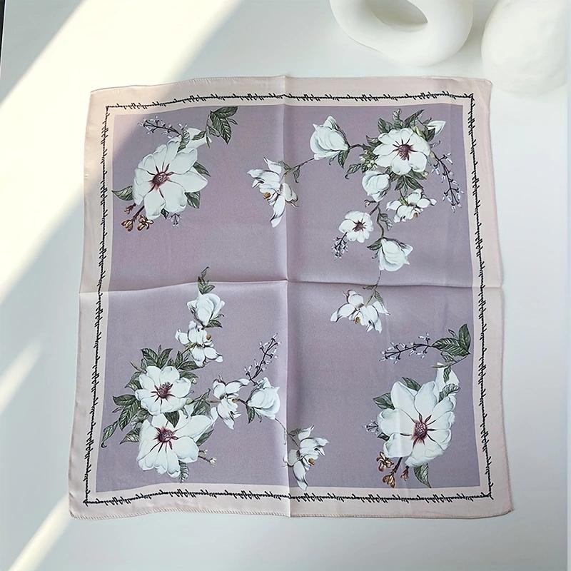 1pcs 70cm Orchid Pattern Silk Scarf for Women, Simulated Silk Fresh and Elegant Versatile Headwear Clothing and Square Scarf фіолетовий
1pcs 70cm Orchid Pattern Silk Scarf for Women, Simulated Silk Fresh and Elegant Versatile Headwear Clothing and Square Scarf фіолетовий