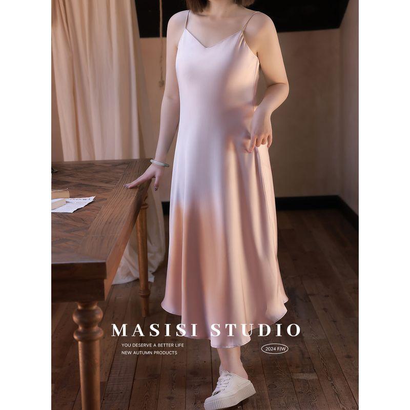 mm Loose-Fit Suspender Skirt Fall plus Size Waist-Tight Satin Light Pink (Second Batch) M
mm Loose-Fit Suspender Skirt Fall plus Size Waist-Tight Satin Light Pink (Second Batch) M