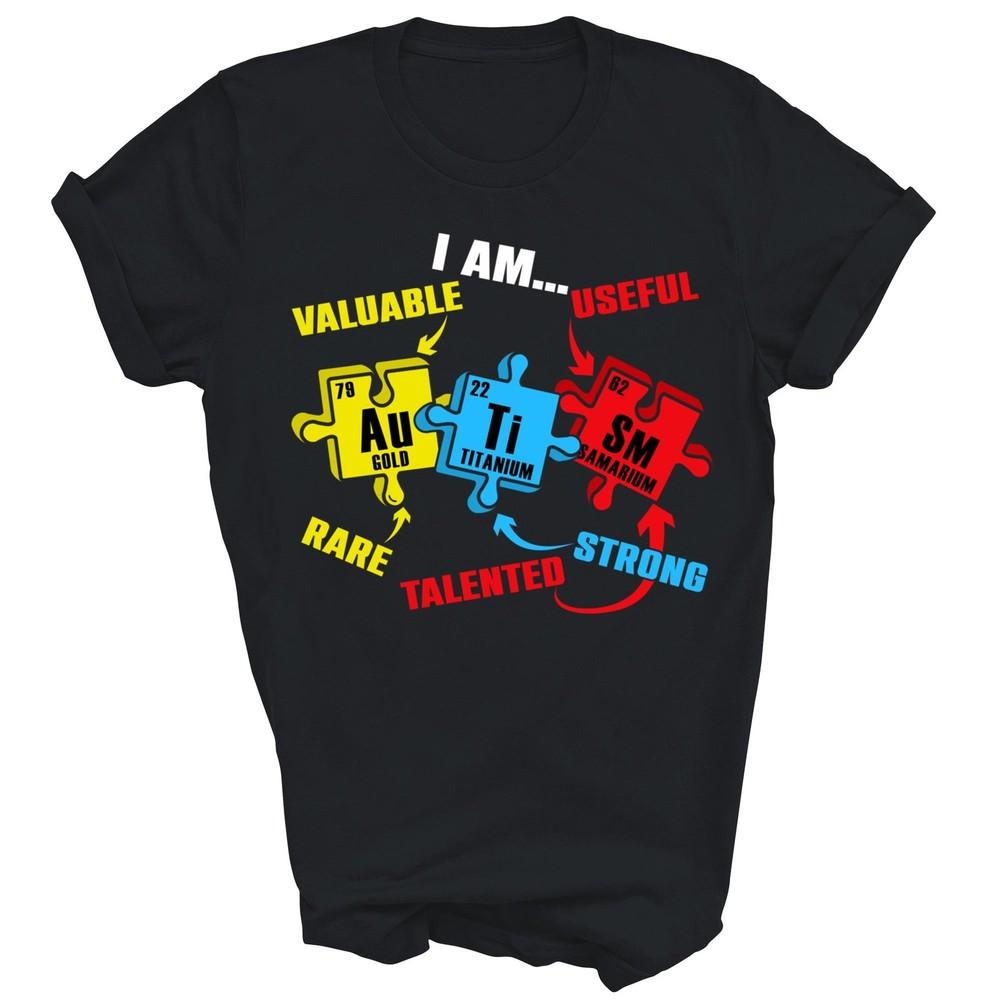 Пазл Периодической таблицы Осознание аутизма Унисекс Футболка Подарок M
Пазл Периодической таблицы Осознание аутизма Унисекс Футболка Подарок M