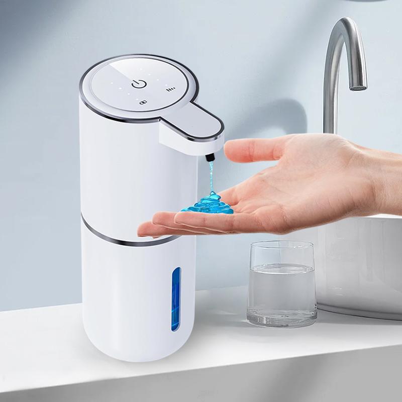 Новые бесконтактные дозаторы жидкого мыла объемом 400 мл, автоматический дозатор мыла с длительным сроком службы батареи TYPE-C, дозатор жидкого мыла
Новые бесконтактные дозаторы жидкого мыла объемом 400 мл, автоматический дозатор мыла с длительным сроком службы батареи TYPE-C, дозатор жидкого мыла