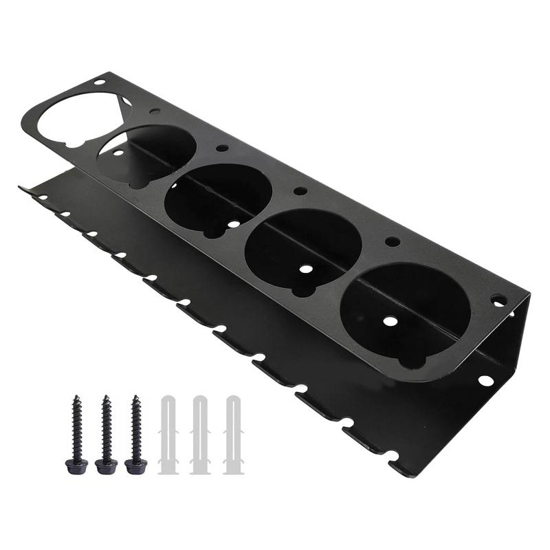 Spray Bottle Holder Rack Wall Mounted Storage Rack Spray Can Holder Rack Heavy Duty Organizer Tool Steel 5 Holes Bottle Holder чёрный
Spray Bottle Holder Rack Wall Mounted Storage Rack Spray Can Holder Rack Heavy Duty Organizer Tool Steel 5 Holes Bottle Holder чёрный