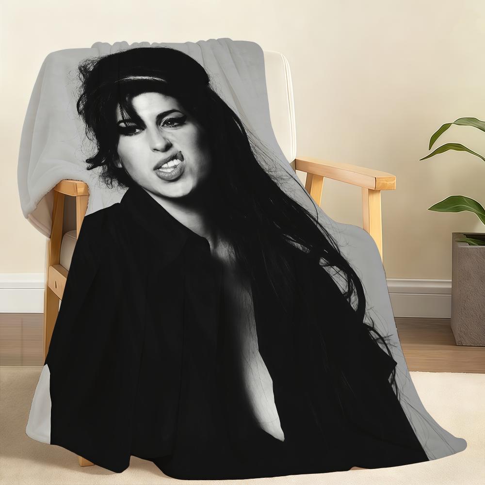 Vintage Famous Jazz Music Singer Amy Winehouse Blanket Soft Throw Blanket for Home Bedroom Sofa Picnic Office Cover Blanket Gift 150x200cm
Vintage Famous Jazz Music Singer Amy Winehouse Blanket Soft Throw Blanket for Home Bedroom Sofa Picnic Office Cover Blanket Gift 150x200cm