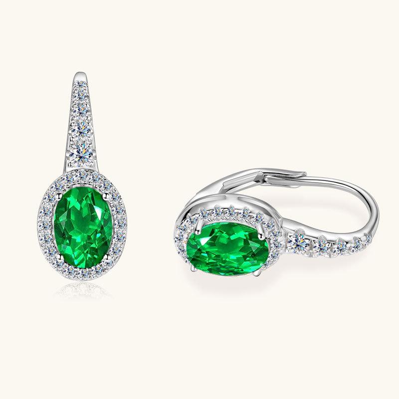 Серебристый Глэм Ретро серьга-кафф в придворном стиле с ощущением высокого класса, изумрудный овал, слегка инкрустированный, роскошный серебряный аксессуар для ушей S925 The main stone is 5*7mm белый
Серебристый Глэм Ретро серьга-кафф в придворном стиле с ощущением высокого класса, изумрудный овал, слегка инкрустированный, роскошный серебряный аксессуар для ушей S925 The main stone is 5*7mm белый