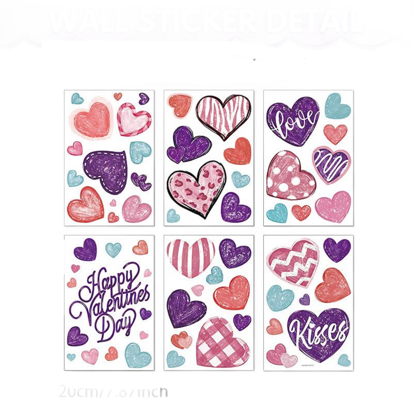 Heart,shaped Static Cling Window Stickers, Decorative Window Decals For Valentine s Day And Other Holidays. One Size
Heart,shaped Static Cling Window Stickers, Decorative Window Decals For Valentine s Day And Other Holidays. One Size