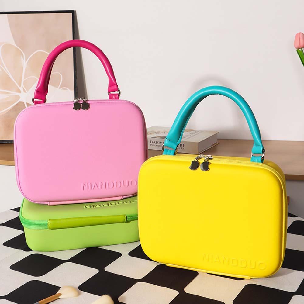 Large Capacity Handheld Makeup Bag EVA Portable Cosmetic Case Green Cosmetic Bag Suitcase Storage зелений
Large Capacity Handheld Makeup Bag EVA Portable Cosmetic Case Green Cosmetic Bag Suitcase Storage зелений