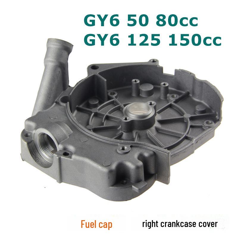 Картер двигуна GY6 для скутера - 48cc, 125cc, 150cc з кришкою бензобака та кришкою магнето 125/150cc (680g)
Картер двигуна GY6 для скутера - 48cc, 125cc, 150cc з кришкою бензобака та кришкою магнето 125/150cc (680g)