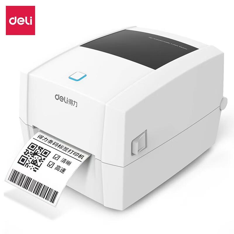 Deli DL-888TW Barcode Label Printer CN plug (adapter included)
Deli DL-888TW Barcode Label Printer CN plug (adapter included)