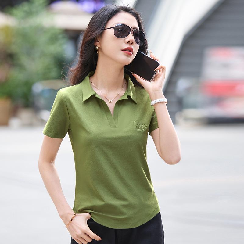 Женская летняя свежая и милая тонкая футболка с короткими рукавами, однотонные удобные топы в стиле темперамент 2XL зелёный
Женская летняя свежая и милая тонкая футболка с короткими рукавами, однотонные удобные топы в стиле темперамент 2XL зелёный