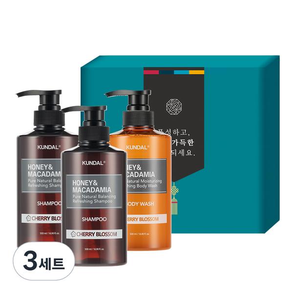 Праздничный подарочный набор Kundal Hair Body 3 D Cherry Blas Thumb, 3 набора, набор популярной корейской косметики
Праздничный подарочный набор Kundal Hair Body 3 D Cherry Blas Thumb, 3 набора, набор популярной корейской косметики