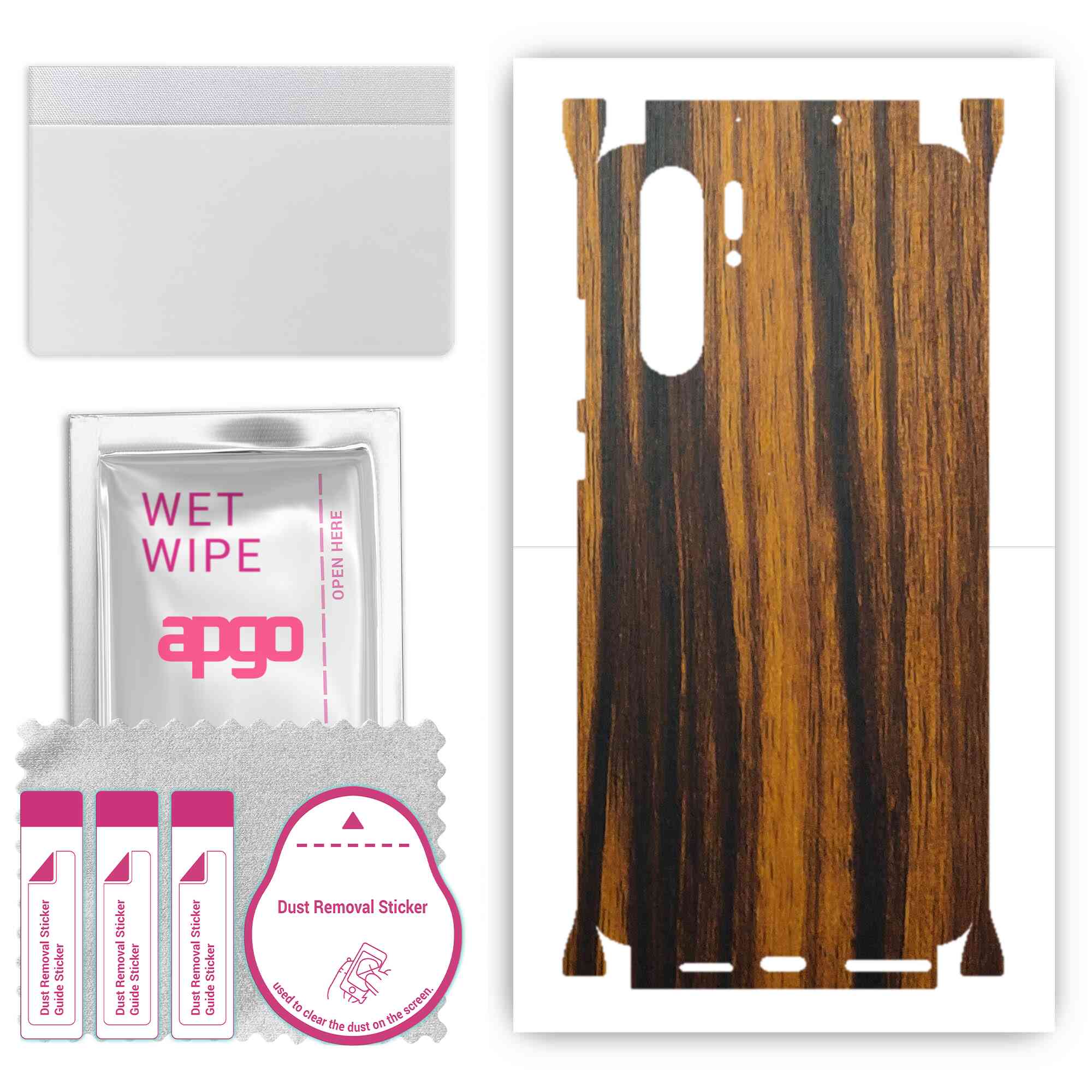 apgo Protective Skin Sticker for the back+sides compatible with Huawei P30 Pro, Full Wrap Film, Foil, Vinyl - Pattern Tigerwood
apgo Protective Skin Sticker for the back+sides compatible with Huawei P30 Pro, Full Wrap Film, Foil, Vinyl - Pattern Tigerwood