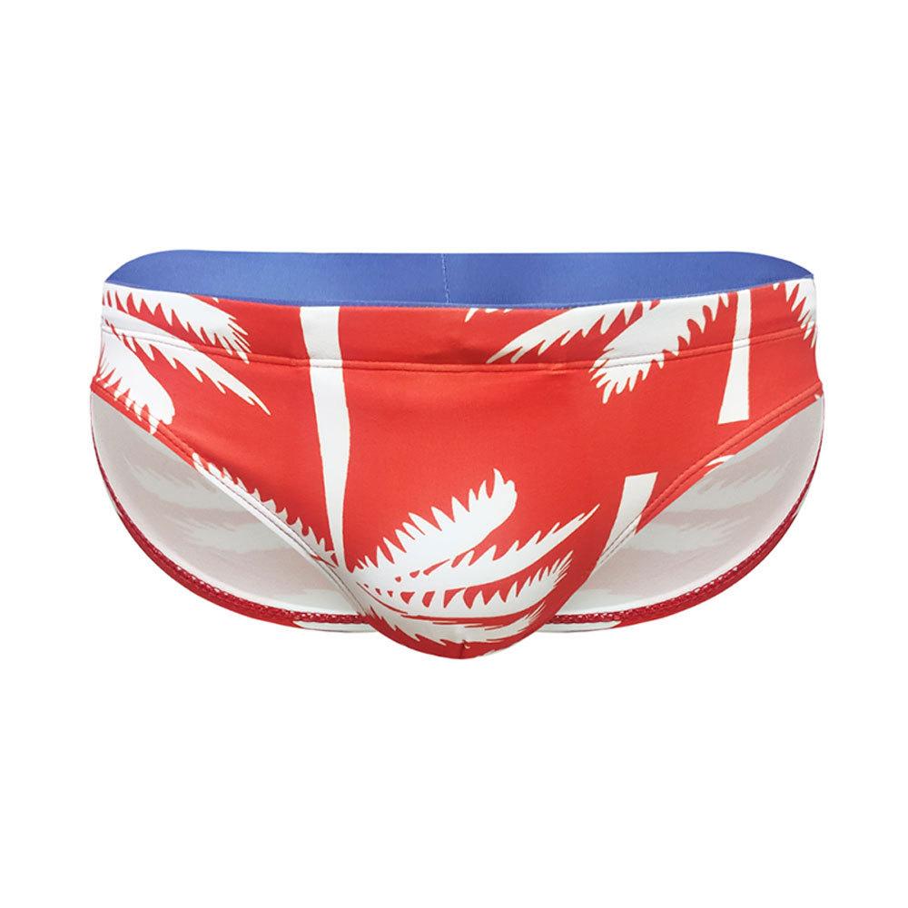 Европейские и американские мужские повседневные сексуальные треугольные плавки с принтом пальмы, быстросохнущие треугольные плавки в стиле пляжного отдыха XXL красный
Европейские и американские мужские повседневные сексуальные треугольные плавки с принтом пальмы, быстросохнущие треугольные плавки в стиле пляжного отдыха XXL красный