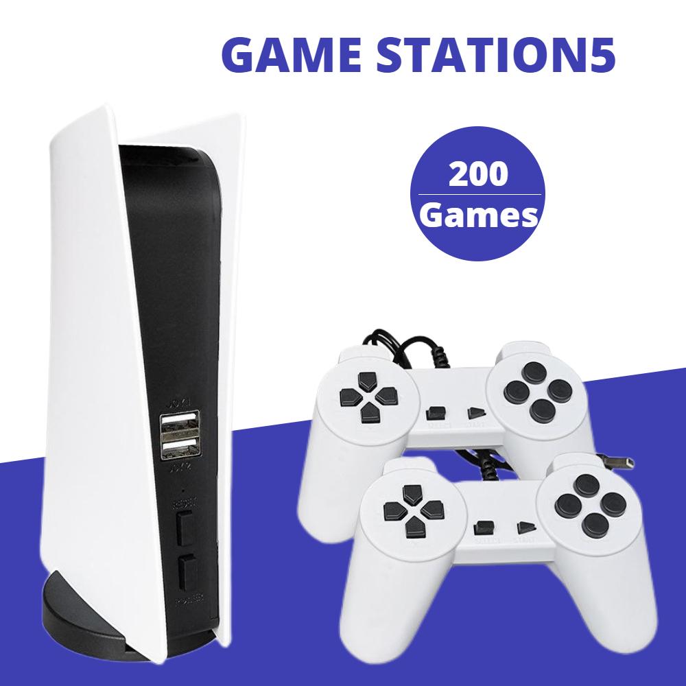 Игровая консоль GS5, 8 бит, USB, проводной портативный игровой плеер, 200 классических игр, ретро, AV-выход, игровая консоль для ТВ, подарки, Прямая поставка
Игровая консоль GS5, 8 бит, USB, проводной портативный игровой плеер, 200 классических игр, ретро, AV-выход, игровая консоль для ТВ, подарки, Прямая поставка