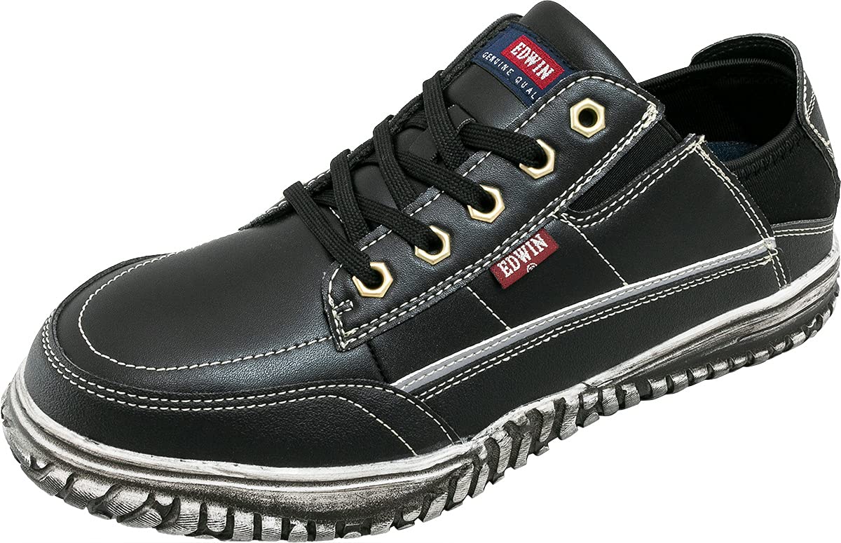 Edwin Kickback Safety Shoes with Steel Toe esm104 Size Cap, Black, 26.5cm чёрный
Edwin Kickback Safety Shoes with Steel Toe esm104 Size Cap, Black, 26.5cm чёрный