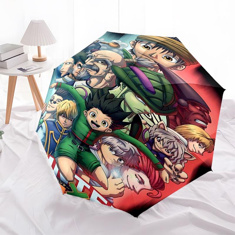 1pc Hunter x Hunter Inspired Umbrella Automatic Opening & Closing, Portable 3-Fold Design, 8-Bone Iron Frame, Outdoor, Ideal Gift for Fans, Travelers,
1pc Hunter x Hunter Inspired Umbrella Automatic Opening & Closing, Portable 3-Fold Design, 8-Bone Iron Frame, Outdoor, Ideal Gift for Fans, Travelers,
