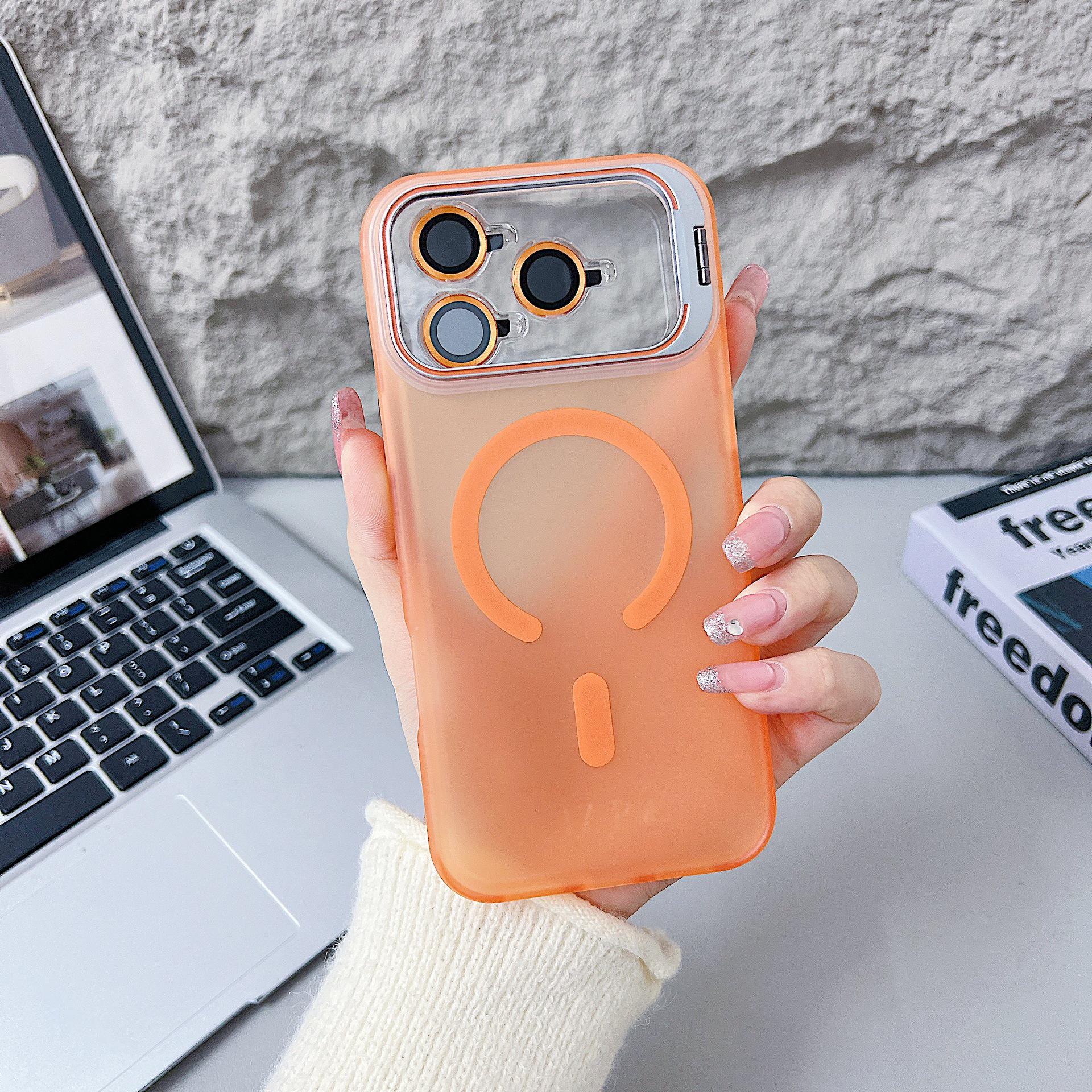 iPhone 17 Pro Max Magnetic Skin-Feel Case with Apple Lens Film, Frosted & Stand Protective Cover 11
iPhone 17 Pro Max Magnetic Skin-Feel Case with Apple Lens Film, Frosted & Stand Protective Cover 11
