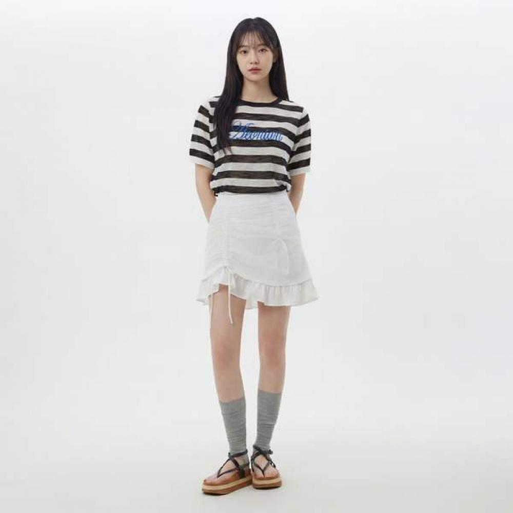 Lap Unbalanced Shirring Hem Frill Mini Skirt As2ws561 WH (white)/M
Lap Unbalanced Shirring Hem Frill Mini Skirt As2ws561 WH (white)/M