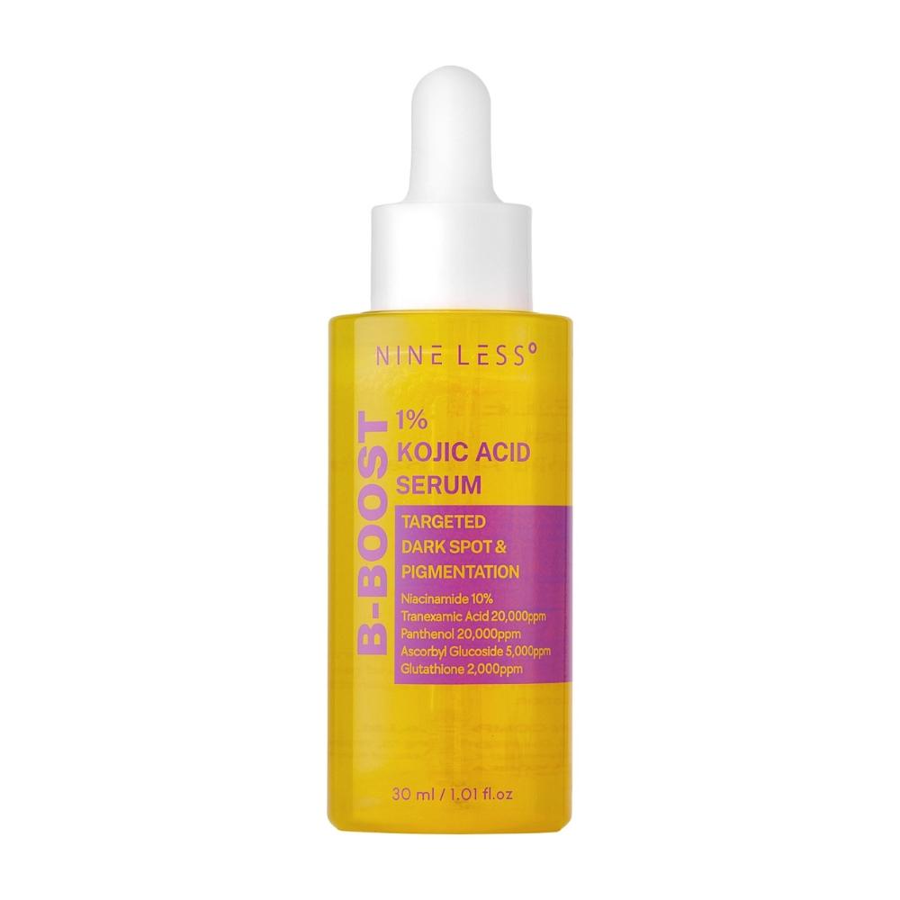 NINE LESS B-Boost 1% Kojic Acid Serum 30 ml - brightening face serum 
NINE LESS B-Boost 1% Kojic Acid Serum 30 ml - brightening face serum