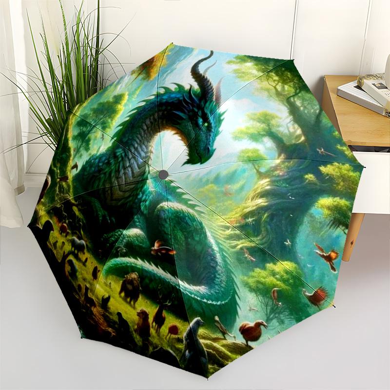 1pc dragon Umbrella Portable Folding Umbrella Iron Frame Hole Bone Structure Outdoor Home Umbrella
1pc dragon Umbrella Portable Folding Umbrella Iron Frame Hole Bone Structure Outdoor Home Umbrella