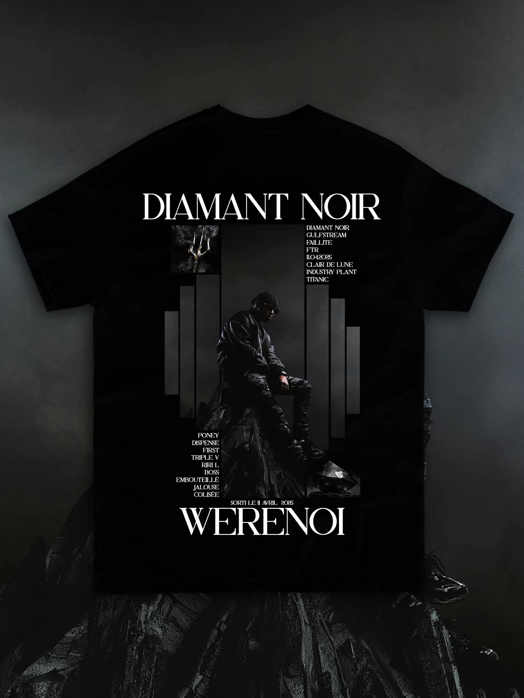 DiaUnisext Noir Werenoi French Rapper Graphic Print T-shirt Unisex WOMEN Hip Hop Fashion Short Sleeve Tee Shirt Streetwear 2XL
DiaUnisext Noir Werenoi French Rapper Graphic Print T-shirt Unisex WOMEN Hip Hop Fashion Short Sleeve Tee Shirt Streetwear 2XL