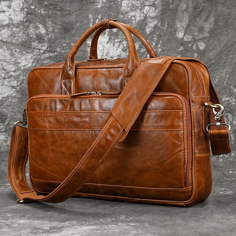 Real Cowskin Men s Shoulder Bags Genuine Leather Bussiness Laptop Bag 15.6 16 17.3 Inch Computer Bag Men Briefcase Bags Vintage
Real Cowskin Men s Shoulder Bags Genuine Leather Bussiness Laptop Bag 15.6 16 17.3 Inch Computer Bag Men Briefcase Bags Vintage