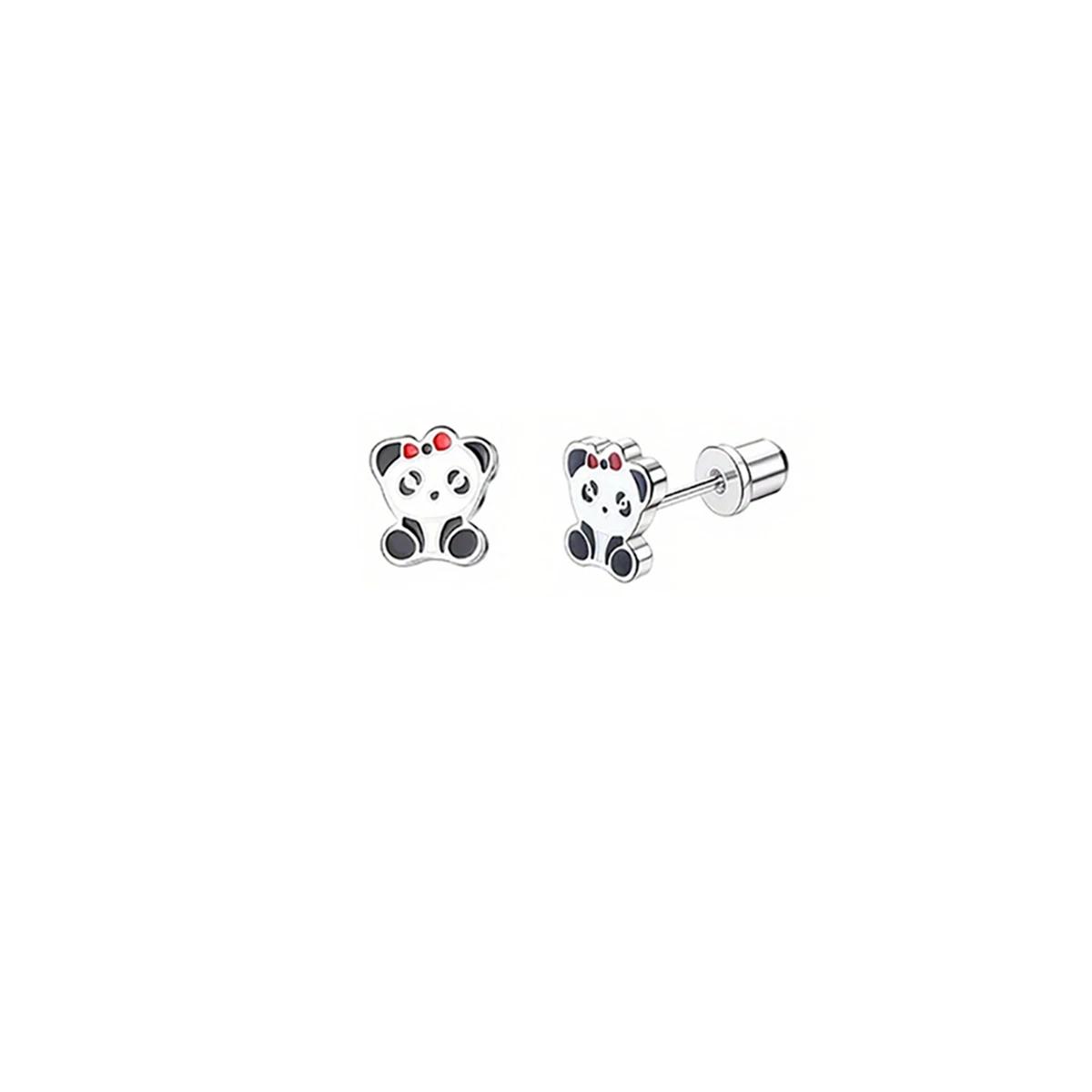 1-3 Pairs Women‘s Earrings Screw Cute Animal Panda Owl Flower Stud Earrings for Kids Best Ideal Gift for Girls Piercing Jewelry
1-3 Pairs Women‘s Earrings Screw Cute Animal Panda Owl Flower Stud Earrings for Kids Best Ideal Gift for Girls Piercing Jewelry