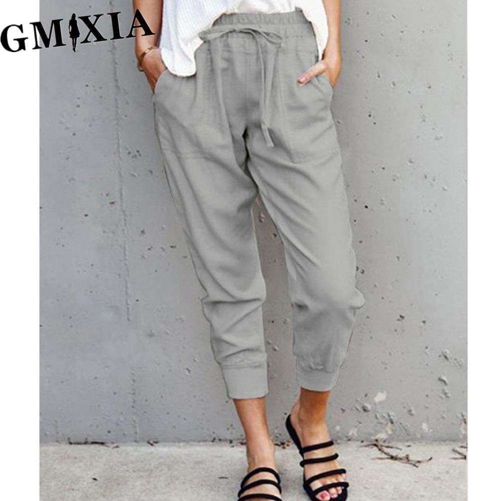 GMXIA Summer Women Loose Plus Size Solid Color Simple Lace Up Slim Casual Nine Point Slimming Trousers XXXXXL светло-серый
GMXIA Summer Women Loose Plus Size Solid Color Simple Lace Up Slim Casual Nine Point Slimming Trousers XXXXXL светло-серый