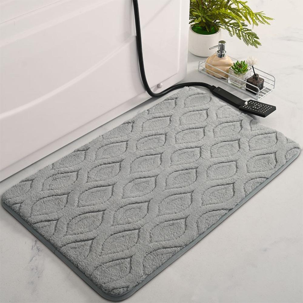 Губка для ванной комнаты Кашемировый утолщенный коврик для ванной Нескользящие ковры для умывальника Коврик для пола в ванной Коврик для двери в душевую Пена с эффектом памяти 3D Коврик 400mm*600mm серый
Губка для ванной комнаты Кашемировый утолщенный коврик для ванной Нескользящие ковры для умывальника Коврик для пола в ванной Коврик для двери в душевую Пена с эффектом памяти 3D Коврик 400mm*600mm серый