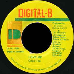 7inch Record COCOA TEA - Love Me NONE Digital-B 1988 Jamaica Reggae, Ska & Dub Used
7inch Record COCOA TEA - Love Me NONE Digital-B 1988 Jamaica Reggae, Ska & Dub Used